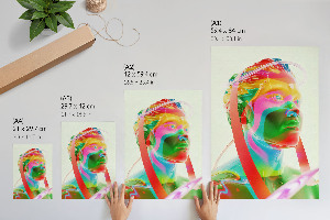 Kunstdruck poster Bunter Traum
