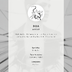 Retro plagát Farebný portrét