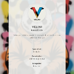 Poster na stenu Modrá mačka
