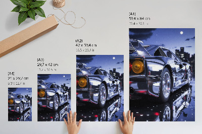 Wand poster Nachtfahrt