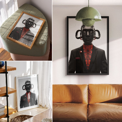 Kunstdruck leinwand Moderne Skulptur