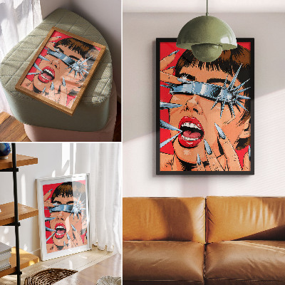 Bilder poster Pop-Art-Energie