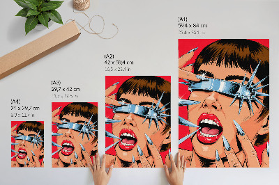 Bilder poster Pop-Art-Energie