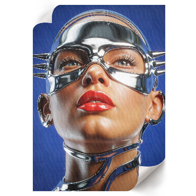 Poster leinwand Metallischer Glanz