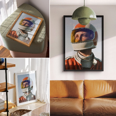 Poster kunstdruck Ein Blick ins Weltall