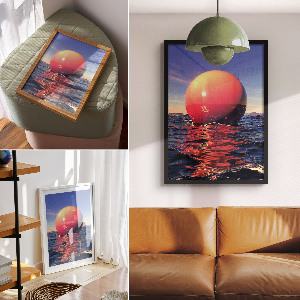 Poster na stenu Slnečná guľa