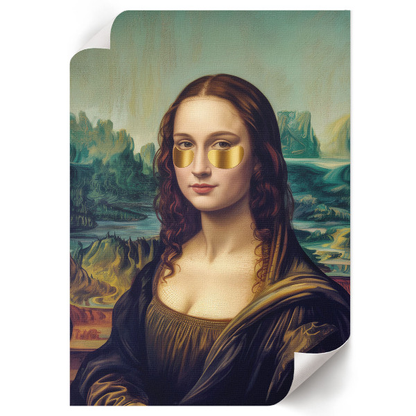 Wand poster Eine moderne Mona Lisa