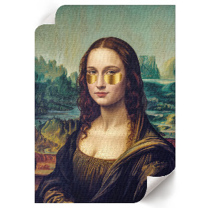 Plagát do izby Moderná Mona Lisa
