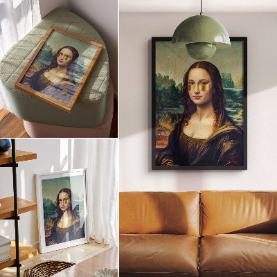 Wand poster Eine moderne Mona Lisa