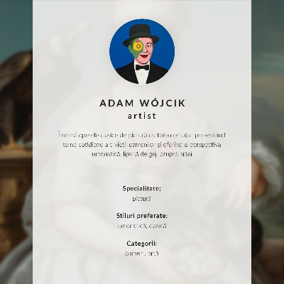 Wand poster Eine moderne Mona Lisa