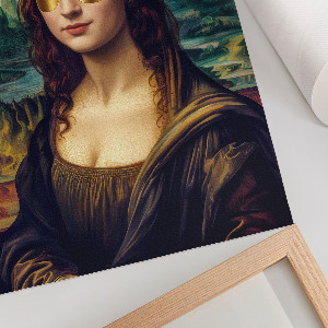 Plagát do izby Moderná Mona Lisa