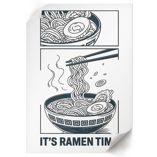 Plagát do izby Ramen komiks