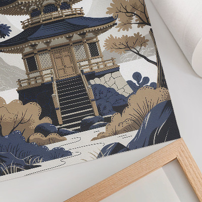 Wand poster Japanischer Tempel