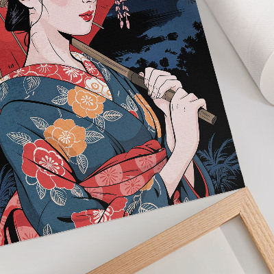 Kunstdruck poster Japanische Eleganz