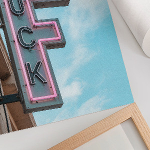 Poster na stenu Neónový nápis