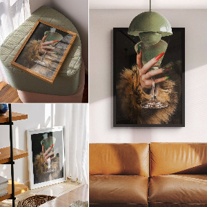 Poster na stenu Luxusný vintage štýl