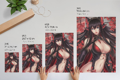 Bilder poster Anime-Frau