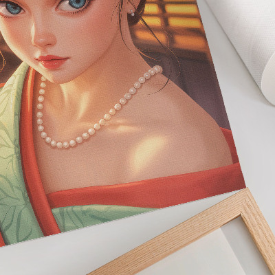 Retro poster Japanische Kunst