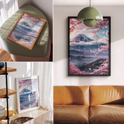 Poster auf leinwand Asiatische Landschaft