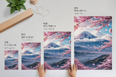 Poster auf leinwand Asiatische Landschaft