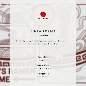 Poster na stenu Ramen a mačka