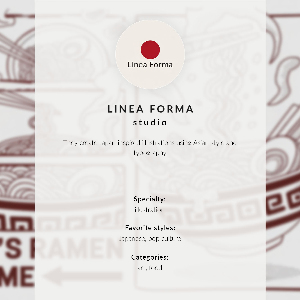 Poster na stenu Ramen a mačka