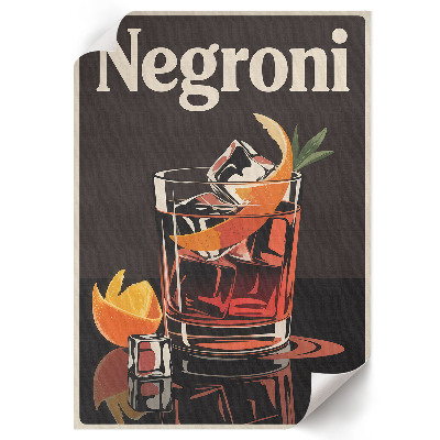 Wand poster Negroni-Getränk