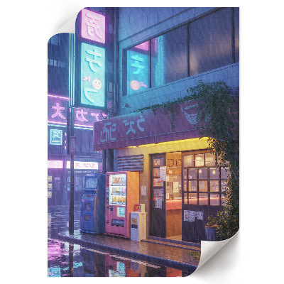 Kunstdruck poster Stadtlandschaft
