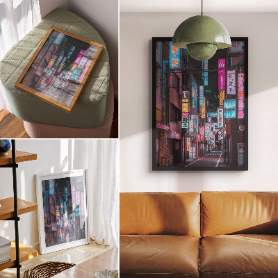 Retro poster Neonstadt