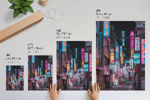 Retro poster Neonstadt