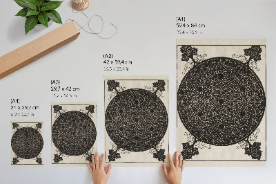 Wand poster Sechster Knoten