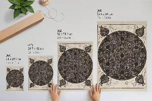 Kunstdruck poster Vierter Knoten
