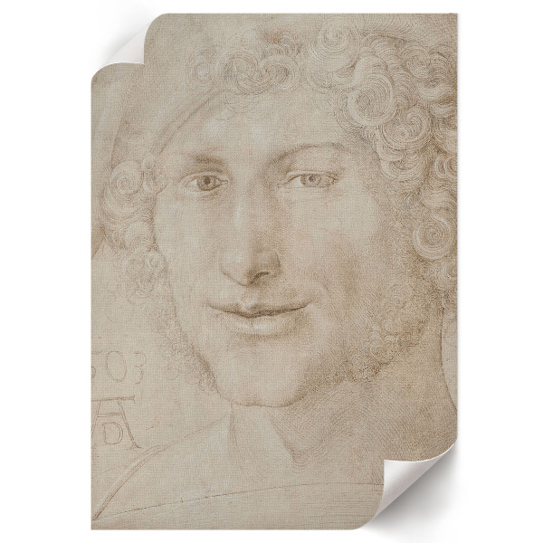 Poster na stenu Hlava mladého muža