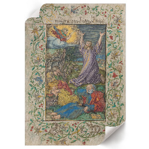 Poster leinwand Christus auf dem Berg