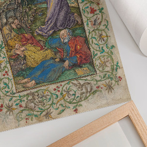 Poster leinwand Christus auf dem Berg