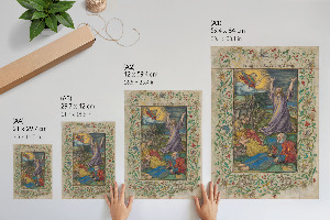 Poster leinwand Christus auf dem Berg