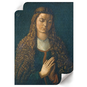 Plagát do izby Portrét mladej ženy