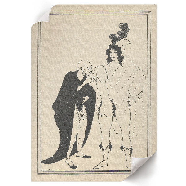 Kunstdruckposter „Heroldprüfung“