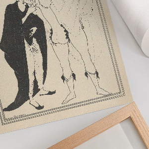 Kunstdruckposter „Heroldprüfung“