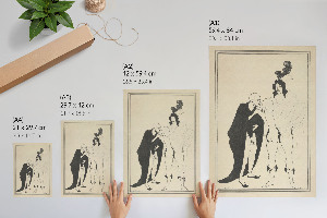 Kunstdruckposter „Heroldprüfung“
