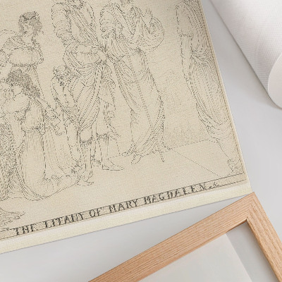 Kunstdruck leinwand Litanei zu Maria