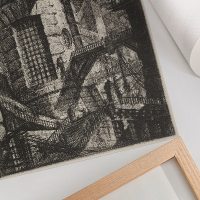 Kunstdruck leinwand Rundturm