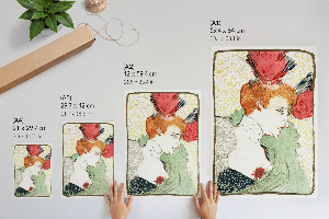 Retro plagát Busta slečny Lenderovej