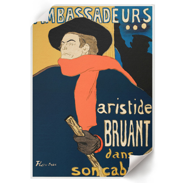 Poster Kunstdruck von Aristide Bruant