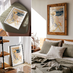 Plagát do izby La Passagère