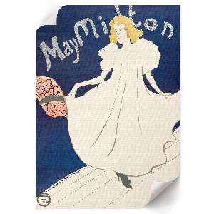 Poster auf Leinwand mit Motiv von May Milton
