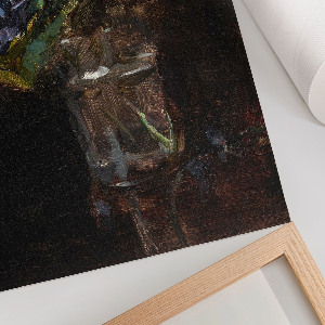 Poster Kunstdruck „Ein Strauß Veilchen“