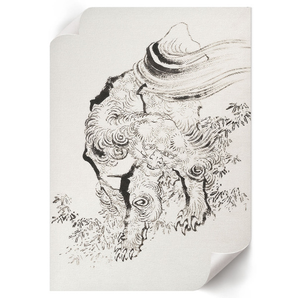 Poster leinwand Japanischer Tiger