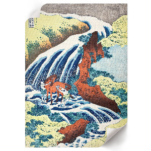 Kunstdruckposter „Yoshitsune‑Wasserfälle