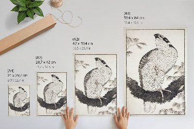 Kunstdruck leinwand Vogel